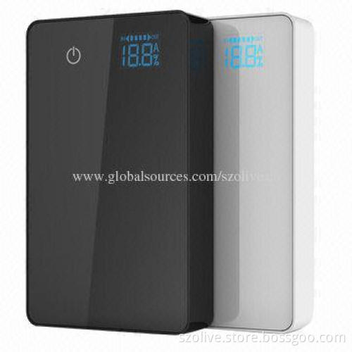 High-voltage Battery Chargers/Power Banks with 10,000mAh Capacity, ABS Plastic Material